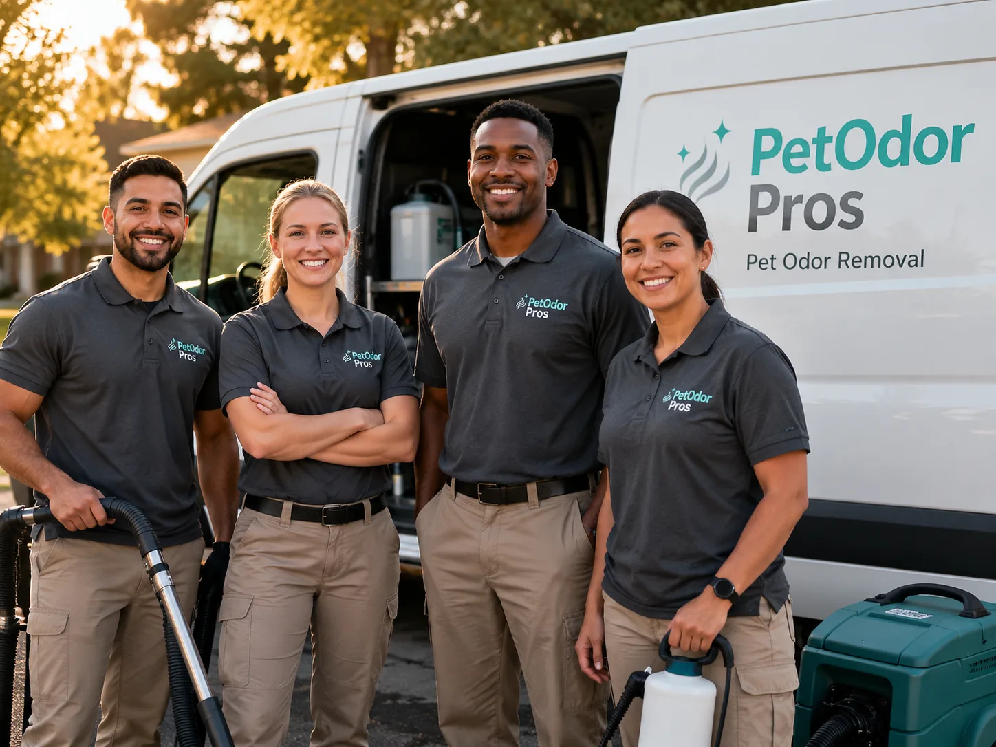 Pet Odor Removal team serving Justice, IL